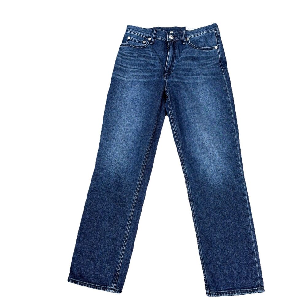 Rag & Bone Wren Slim  High Rise Jeans Blue Ella Denim Size size 28 EUC